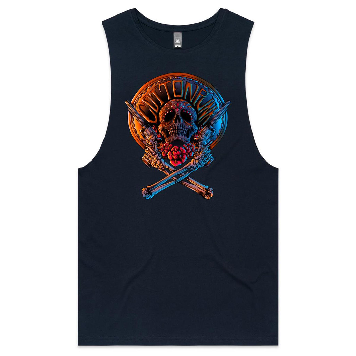 DEAD REDEMPTION - Mens Sleeveless T-Shirt - FRONT PRINT