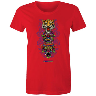 BALI SPIRITS (W) - Womens T-Shirt - FRONT PRINT