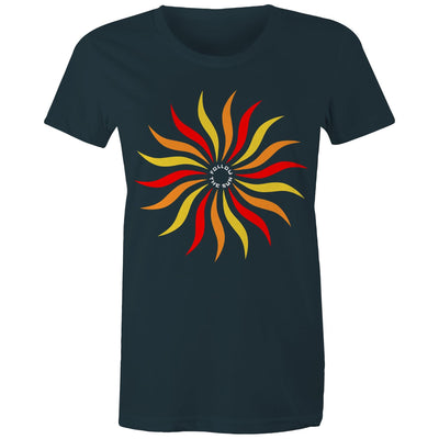 FOLLOW THE SUN (W) - Womens T-Shirt - FRONT PRINT