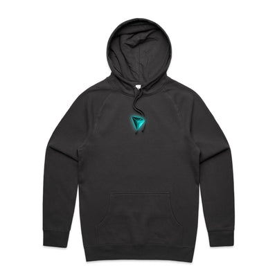 TRON III - Mens Pocket Hoodie - BACK PRINT