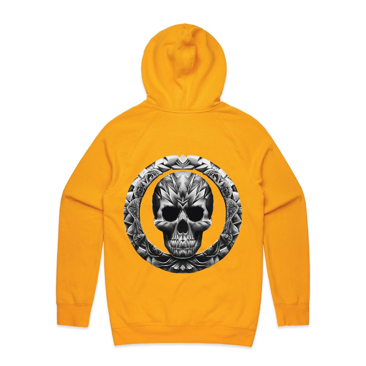 STONE COLD - Mens Pocket Hoodie - BACK PRINT