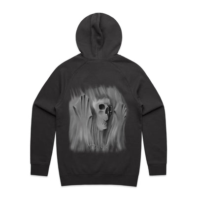 HERE'S JOHNNY - Mens Pocket Hoodie - BACK PRINT