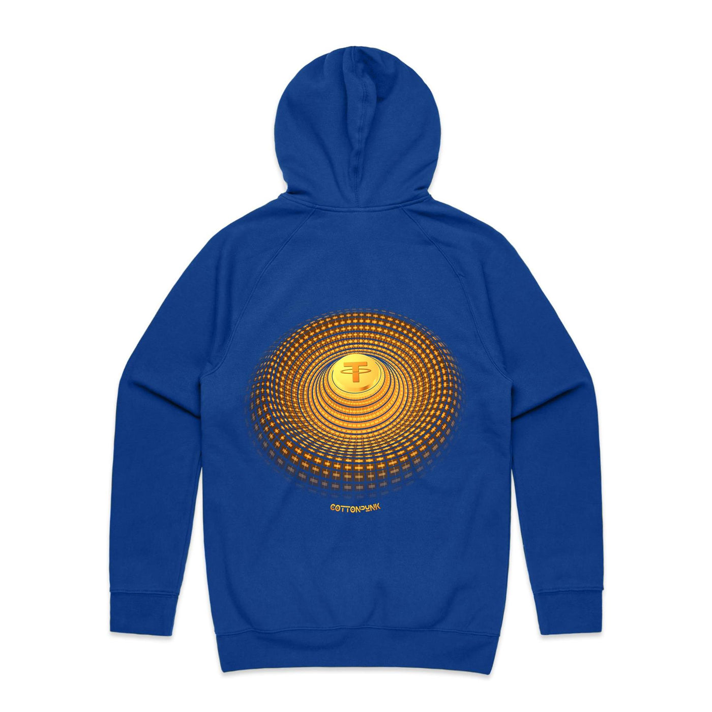 TETHER II - Mens Pocket Hoodie - BACK PRINT