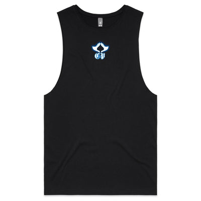 SUPPORT YOUR DEALER - Mens Sleeveless T-Shirt - BACK PRINT