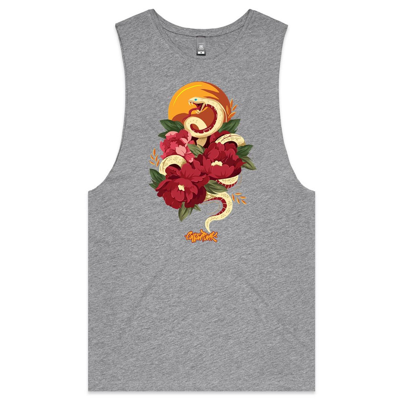 FEARless - Mens Sleeveless T-Shirt - FRONT PRINT