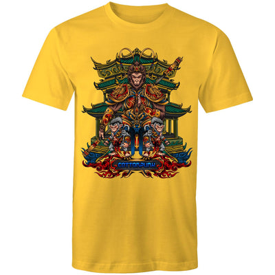 MONKEY KING - Mens T-Shirt - FRONT PRINT