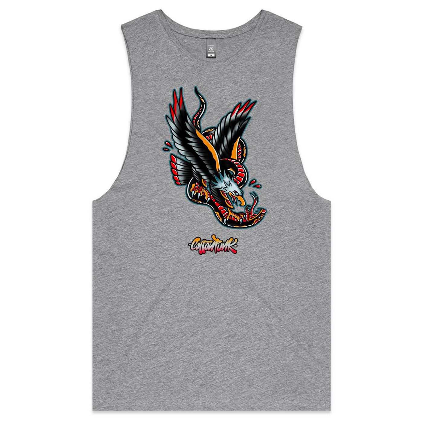 DEATH FROM ABOVE - Mens Sleeveless T-Shirt - FRONT PRINT