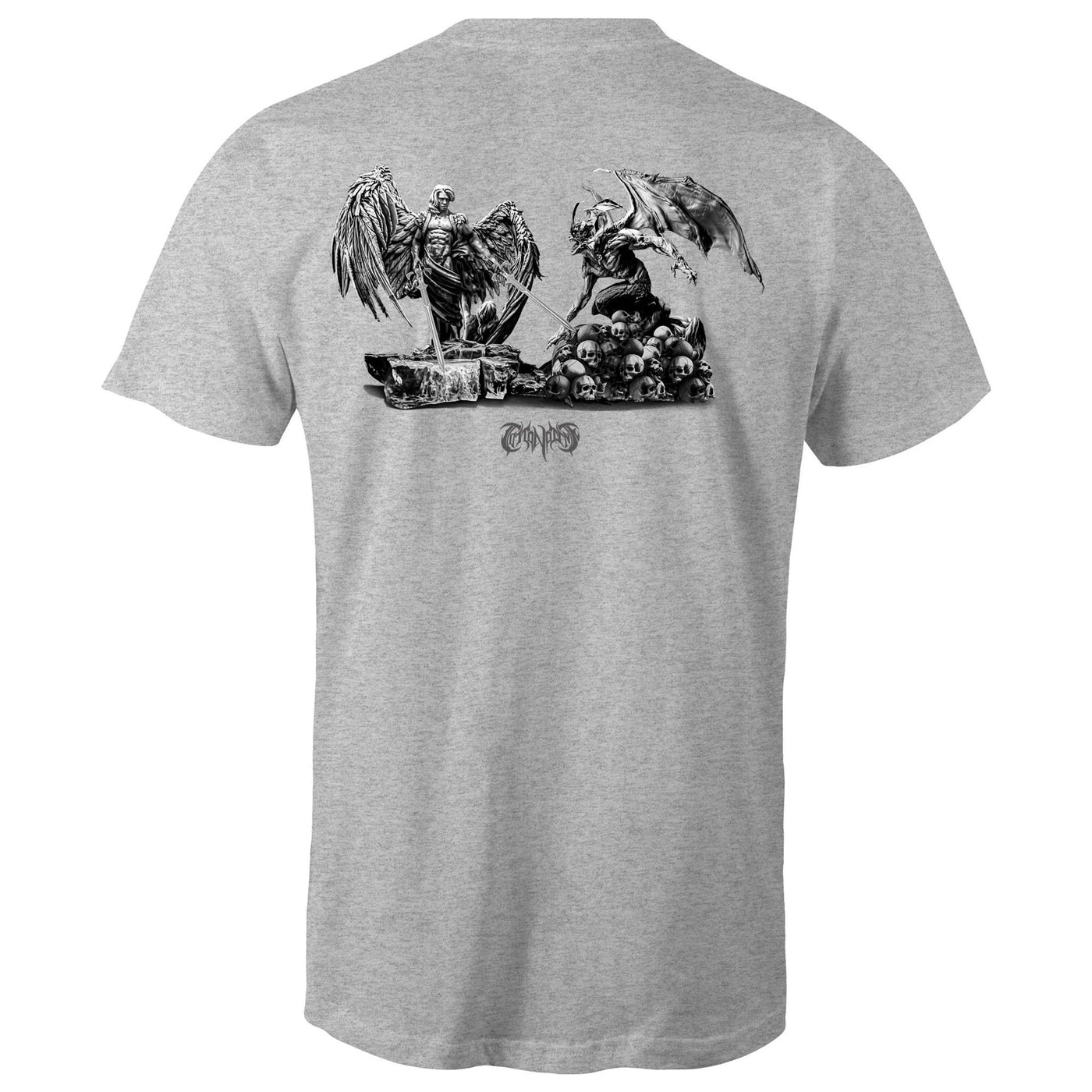 ANGELS & DEMONS - Mens T-Shirt - BACK PRINT