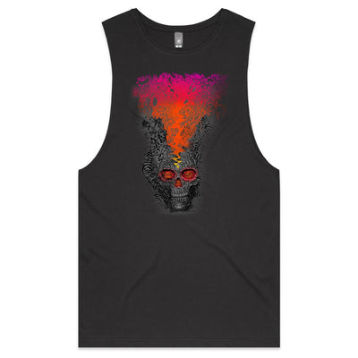 DIGITAL DETOX - Mens Sleeveless T-Shirt - FRONT PRINT