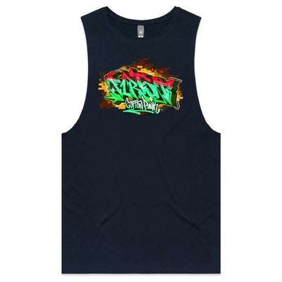 F1RST - Mens Sleeveless T-Shirt - FRONT PRINT