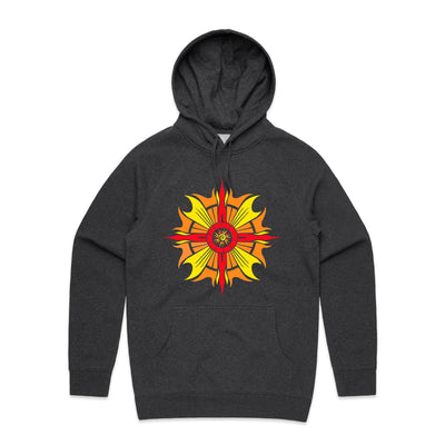 SUNDANCE II - Mens Pocket Hoodie - FRONT PRINT