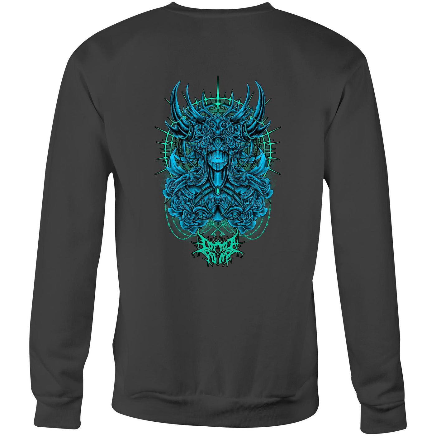 KEYMASTER II - Mens Sweatshirt - BACK PRINT