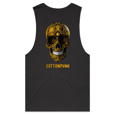 DEATH IN MÉXICO - Mens Sleeveless T-Shirt - BACK PRINT