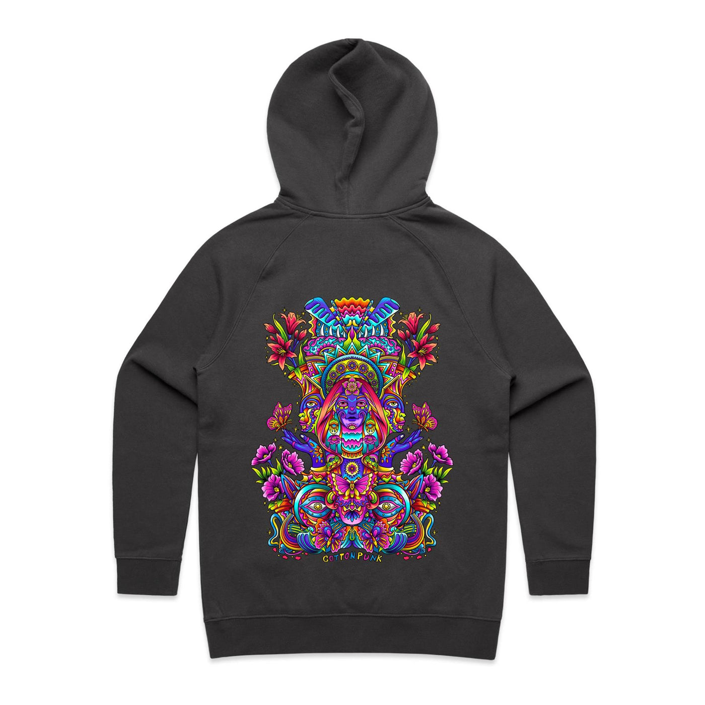 EGO TRIP - Womens Pocket Hoodie - BACK PRINT