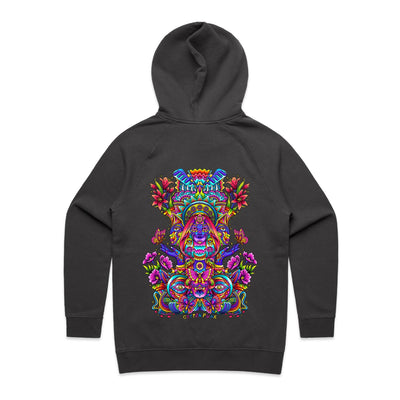 EGO TRIP - Womens Pocket Hoodie - BACK PRINT