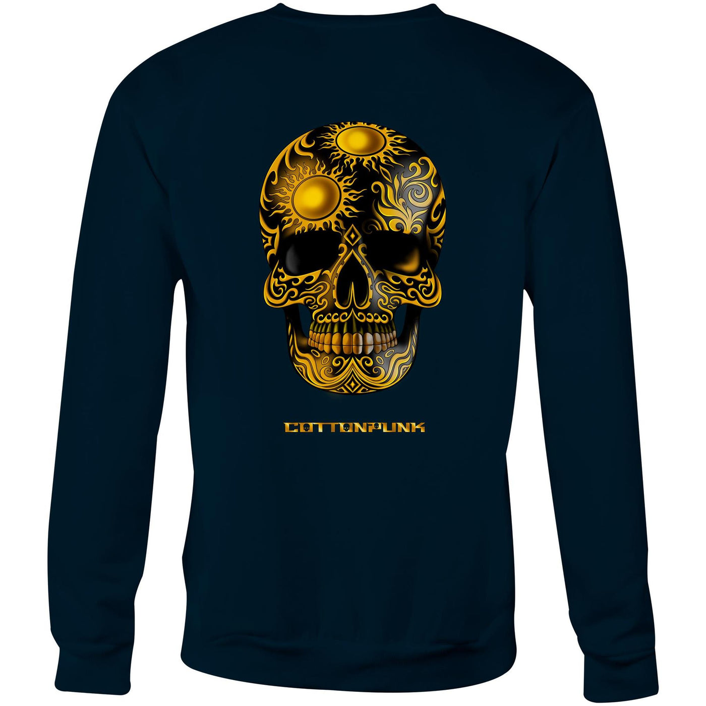 DEATH BY SUNRISE - Mens Sweatshirt - BACK PRINT