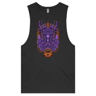 KEYMASTER III - Mens Sleeveless T-Shirt - FRONT PRINT