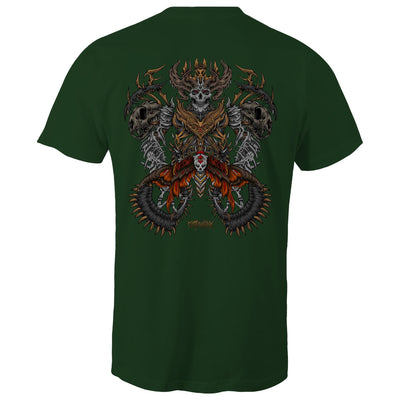 DEATHMOTH KING - Mens T-Shirt - BACK PRINT