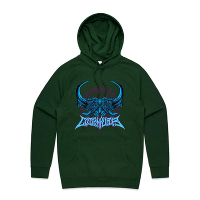 BLACK SPELL II - Mens Pocket Hoodie - FRONT PRINT