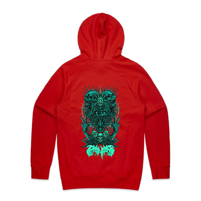 PARANOID II - Mens Pocket Hoodie - BACK PRINT