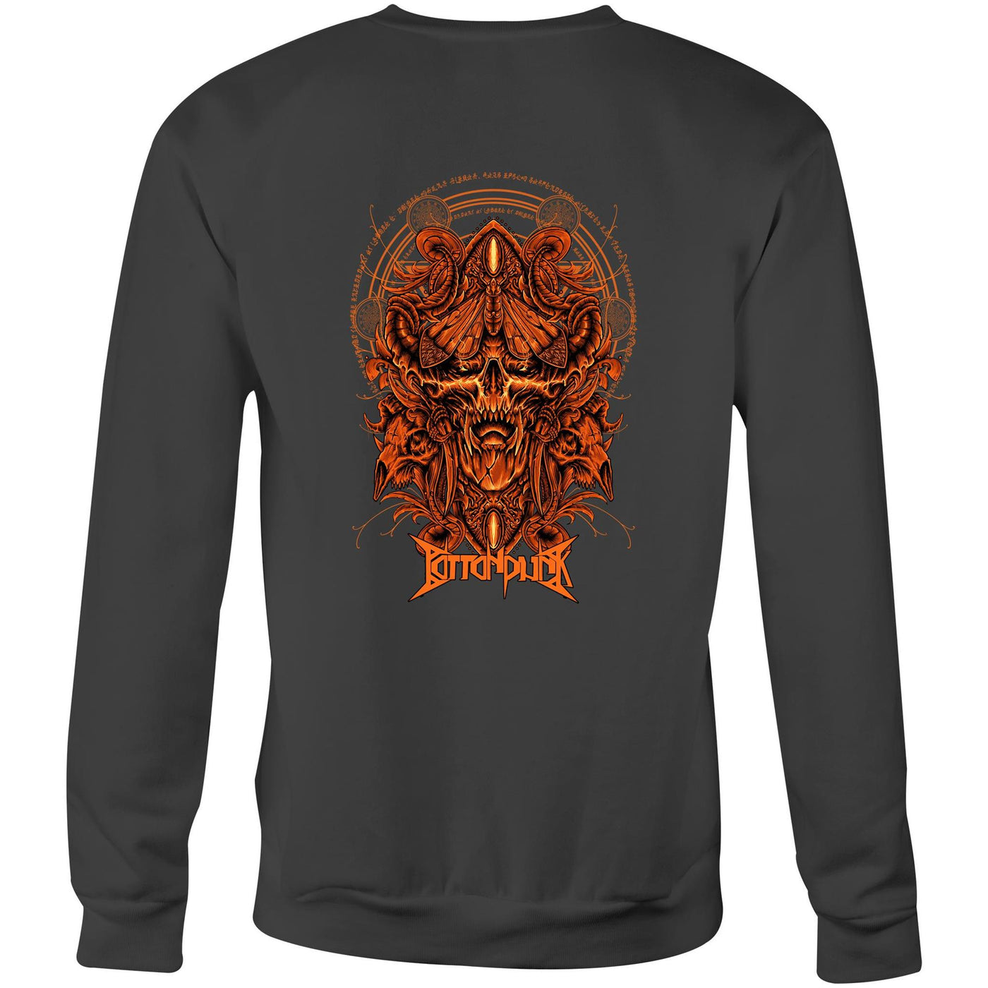 DEATHMOTH III - Mens Sweatshirt - BACK PRINT