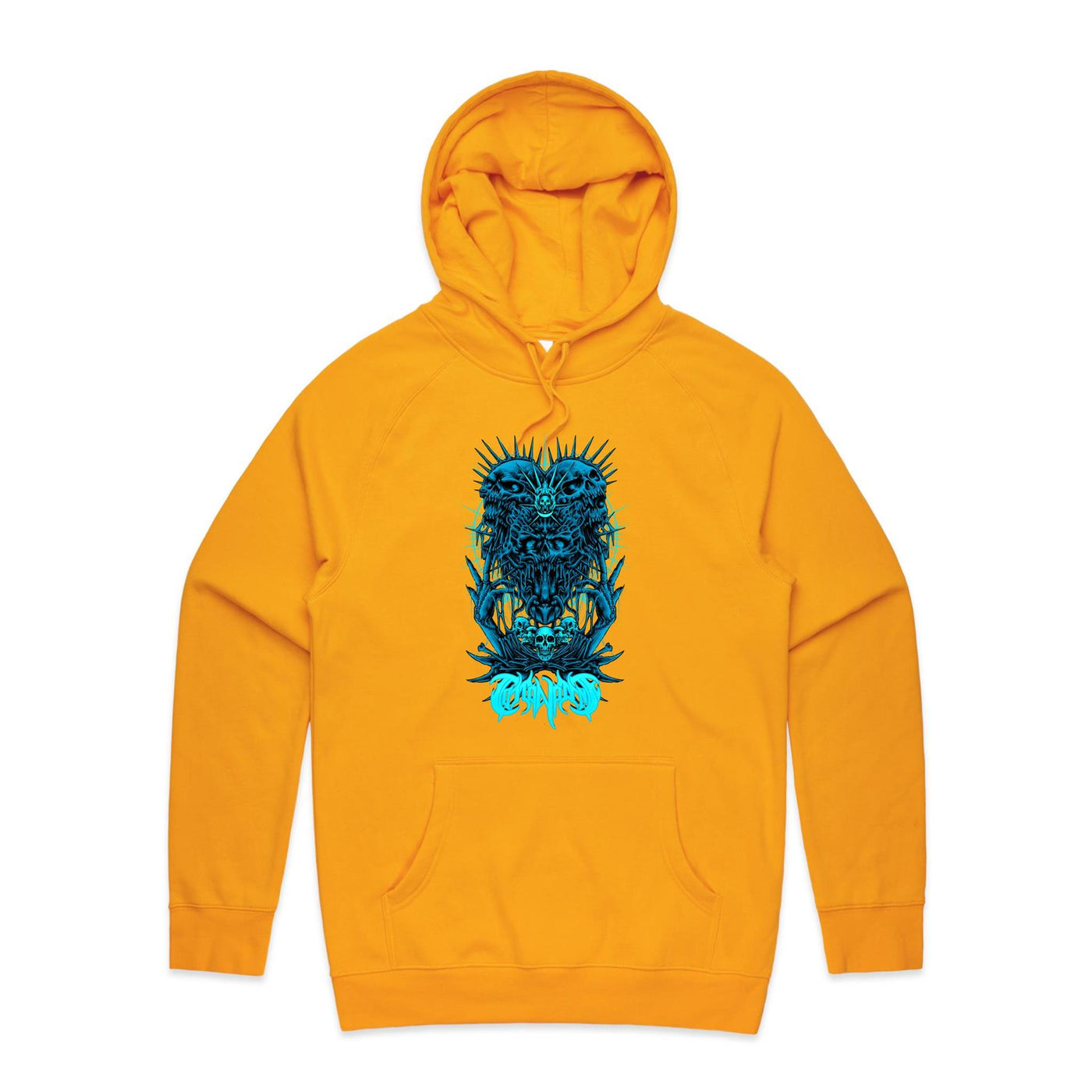 PARANOID - Mens Pocket Hoodie - FRONT PRINT