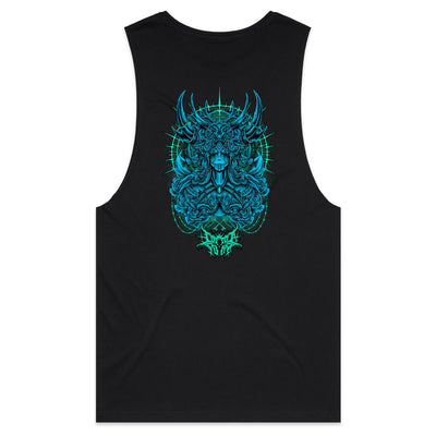 KEYMASTER II - Mens Sleeveless T-Shirt - BACK PRINT