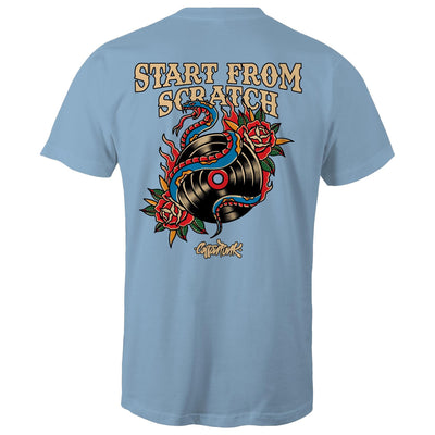 START FROM SCRATCH - Mens T-Shirt - BACK PRINT