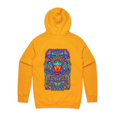 DEATH OF THE EGO - Mens Pocket Hoodie - BACK PRINT