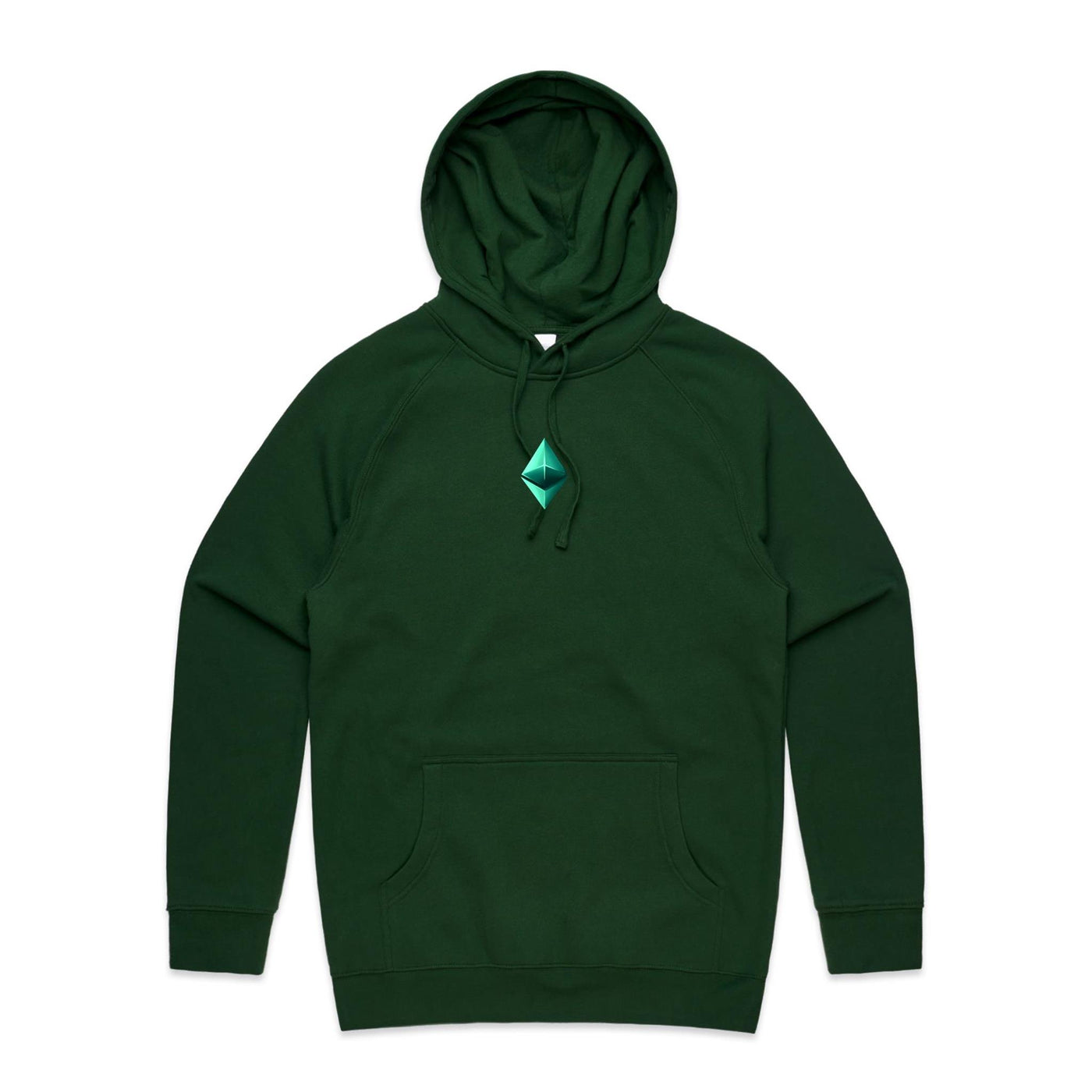 ETHEREUM III - Mens Pocket Hoodie - BACK PRINT