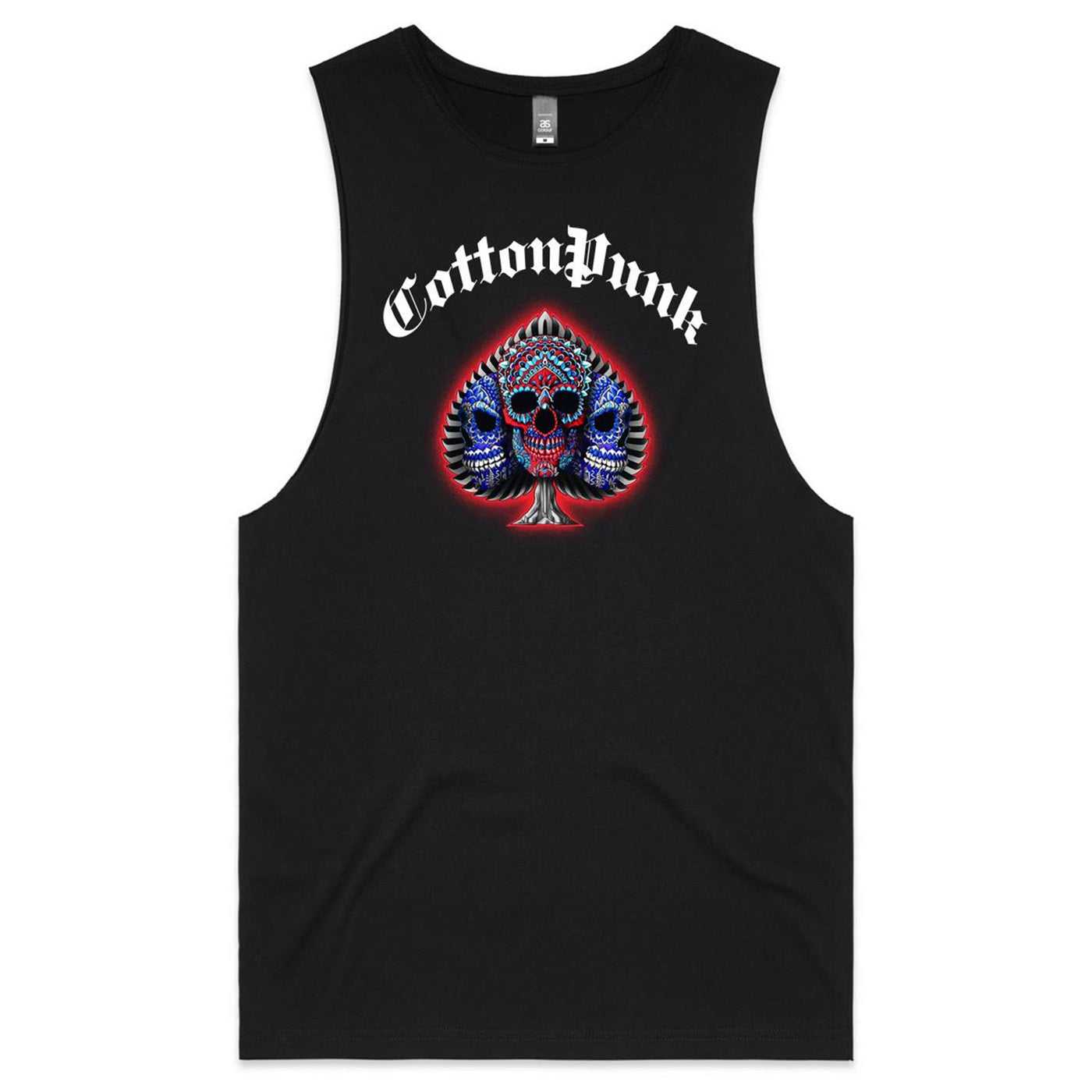 SUPPORT YOUR DEALER III - Mens Sleeveless T-Shirt - FRONT PRINT