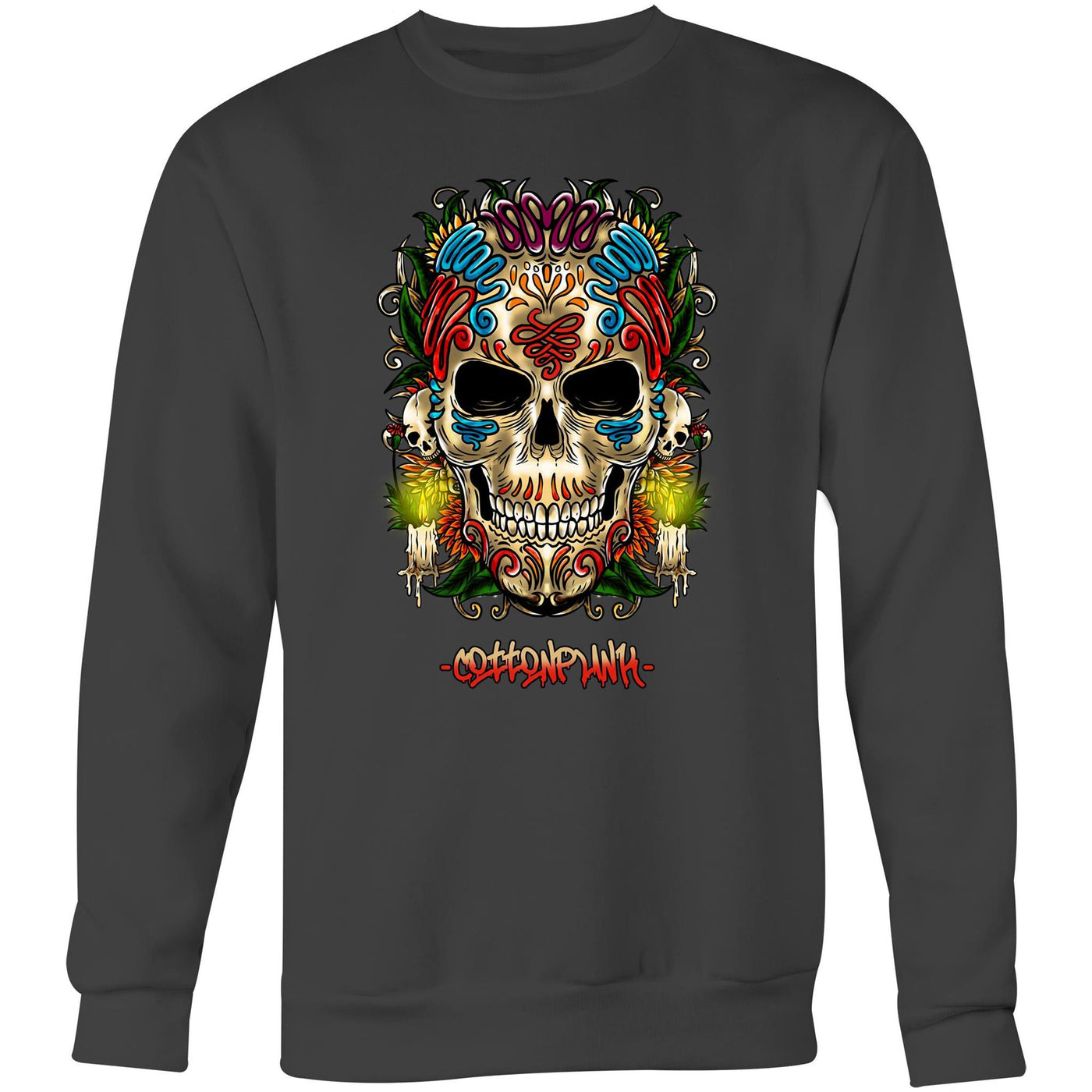 EL MUERTO - Mens Sweatshirt - FRONT PRINT