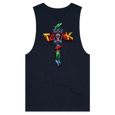 COTTONPUNK X SPLASH - Mens Sleeveless T-Shirt - BACK PRINT