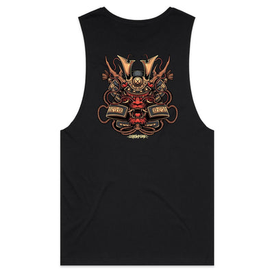 SPIRIT DRAGON - Mens Sleeveless T-Shirt - BACK PRINT