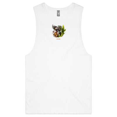 EAGLE (R) - Mens Sleeveless T-Shirt - BACK PRINT