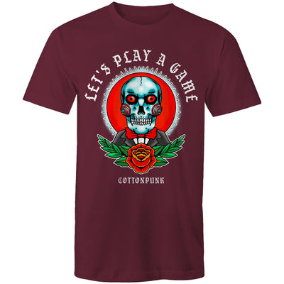 LET'S PLAY A GAME - Mens T-Shirt - FRONT PRINT