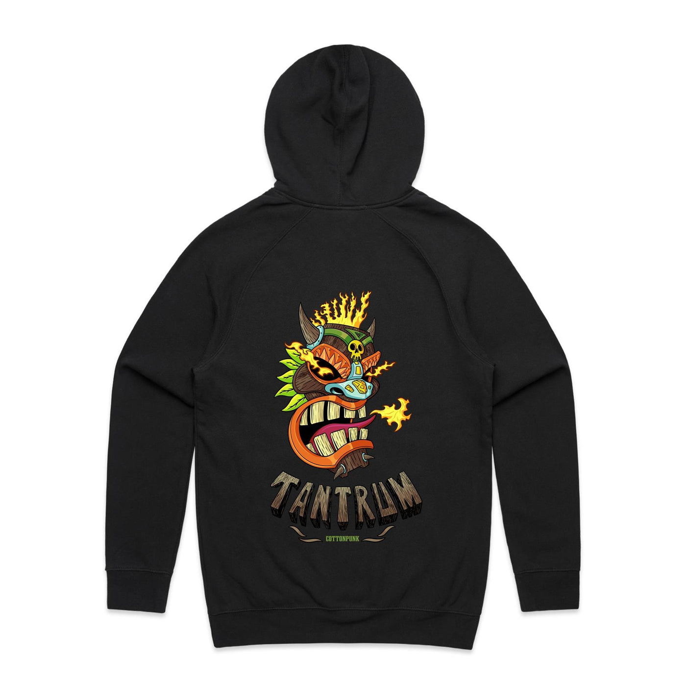 TANTRUM - Mens Pocket Hoodie - BACK PRINT