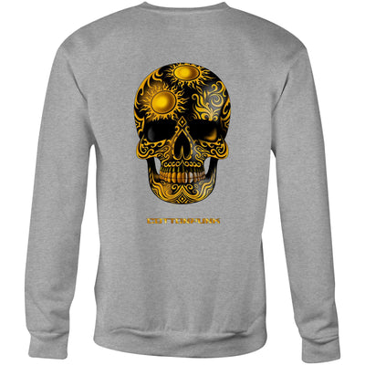 DEATH BY SUNRISE - Mens Sweatshirt - BACK PRINT