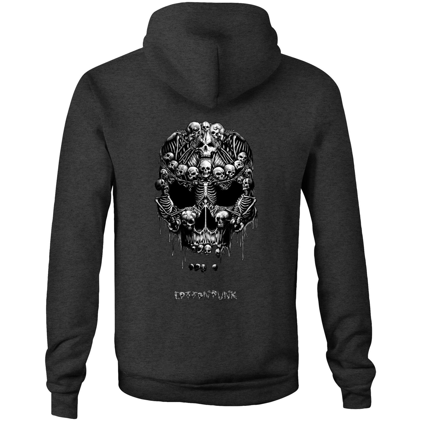 IT'S GETTING DARK - Mens Pocket Hoodie - BACK PRINT