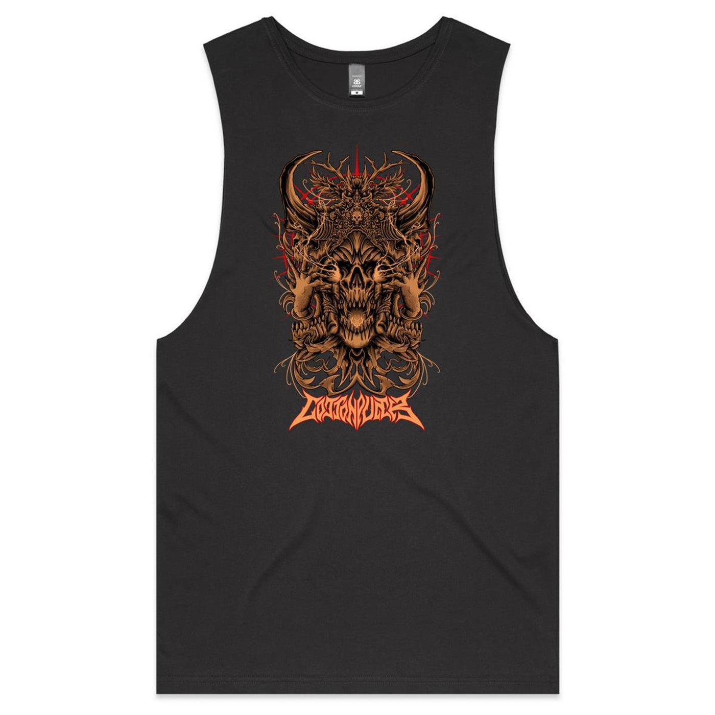 BLACK MAGIC III - Mens Sleeveless T-Shirt - FRONT PRINT