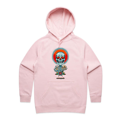 HAVE A NICE DEATH (W) - Womens Pocket Hoodie - FRONT PRINT