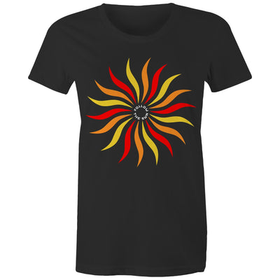 FOLLOW THE SUN (W) - Womens T-Shirt - FRONT PRINT