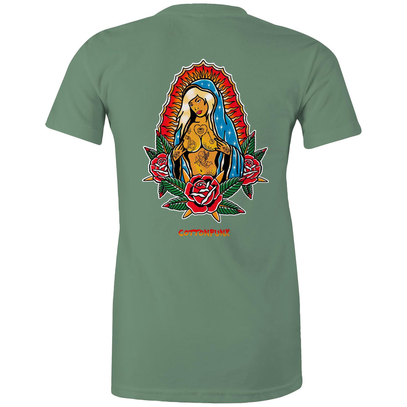 PRAY FOR BETTER TIMES (W) - Womens T-Shirt - BACK PRINT