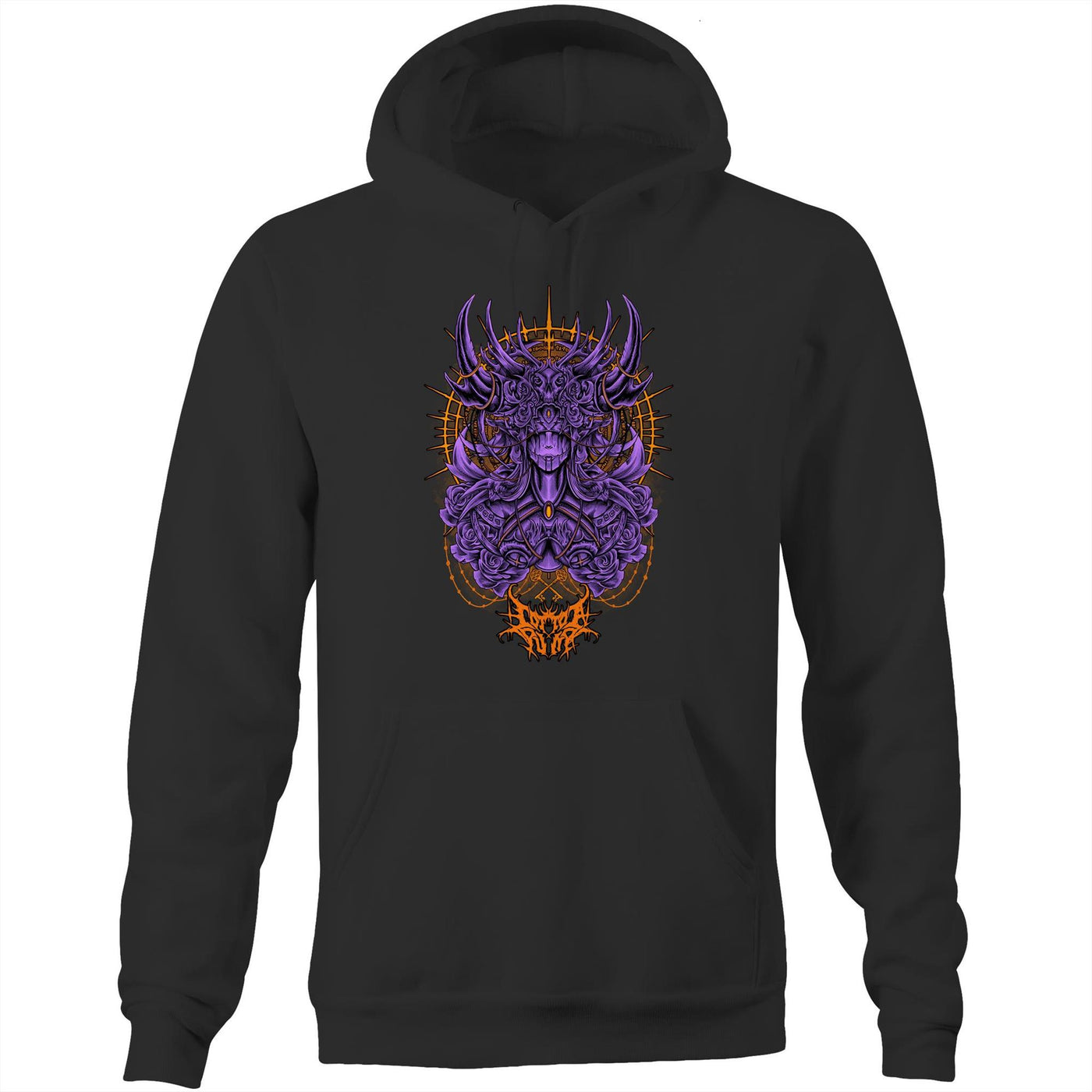 KEYMASTER III - Mens Pocket Hoodie - FRONT PRINT