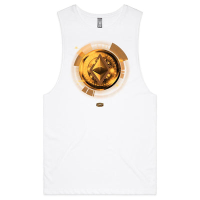 ETHEREUM II - Mens Sleeveless T-Shirt - FRONT PRINT