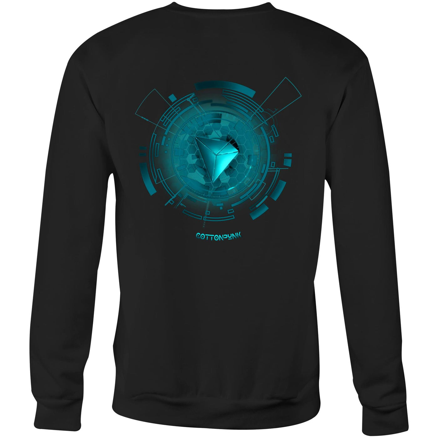 TRON III - Mens Sweatshirt - BACK PRINT