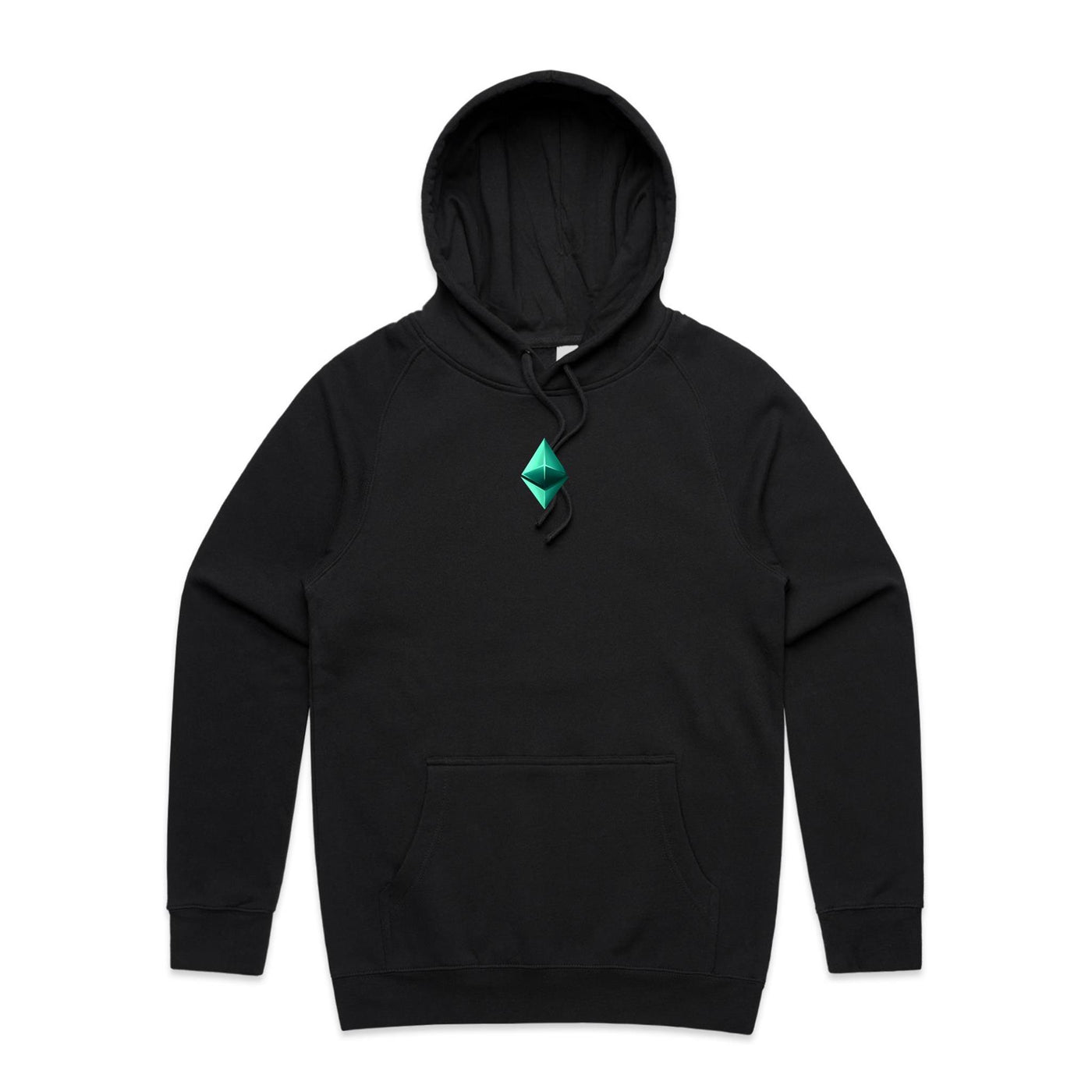 ETHEREUM III - Mens Pocket Hoodie - BACK PRINT