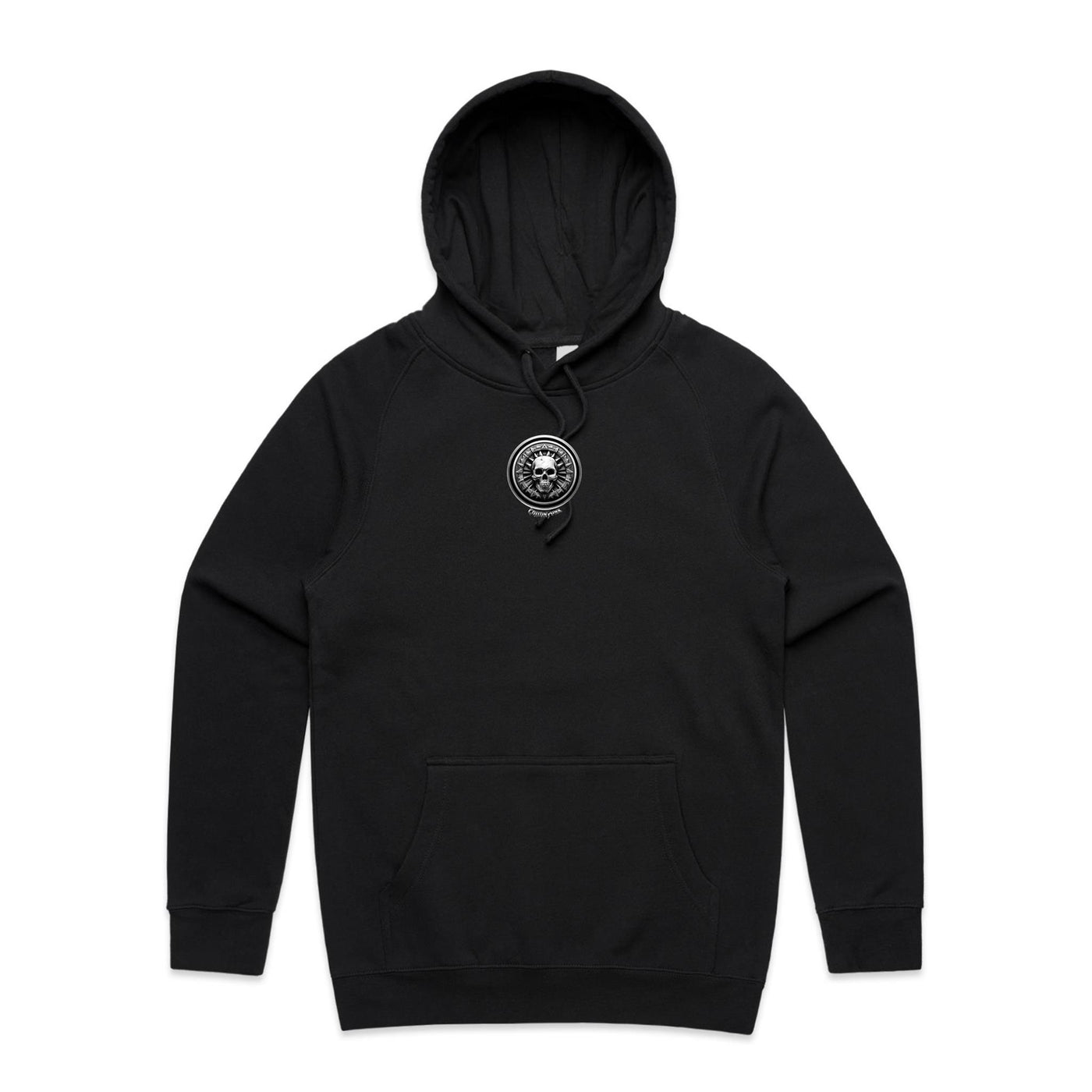 STONE COLD - Mens Pocket Hoodie - BACK PRINT