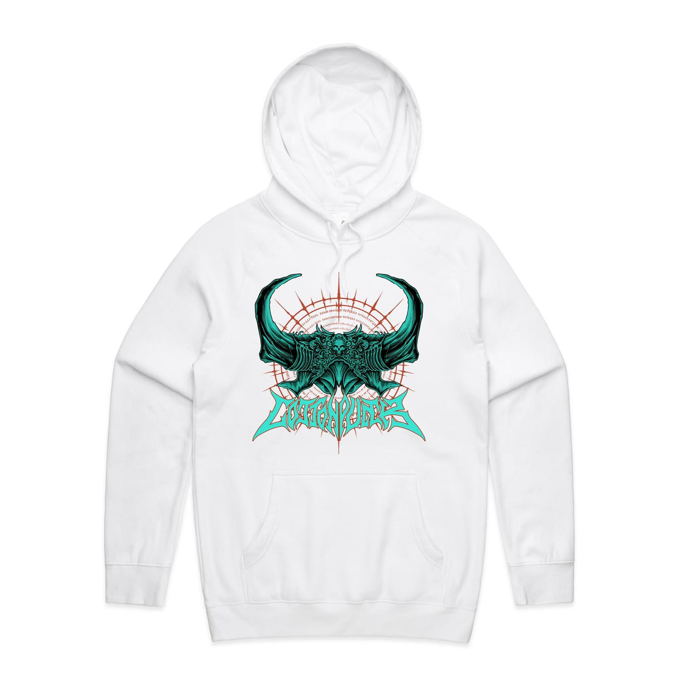 BLACK SPELL III - Mens Pocket Hoodie - FRONT PRINT