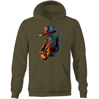 MARIACHI 2 - Mens Pocket Hoodie - FRONT PRINT